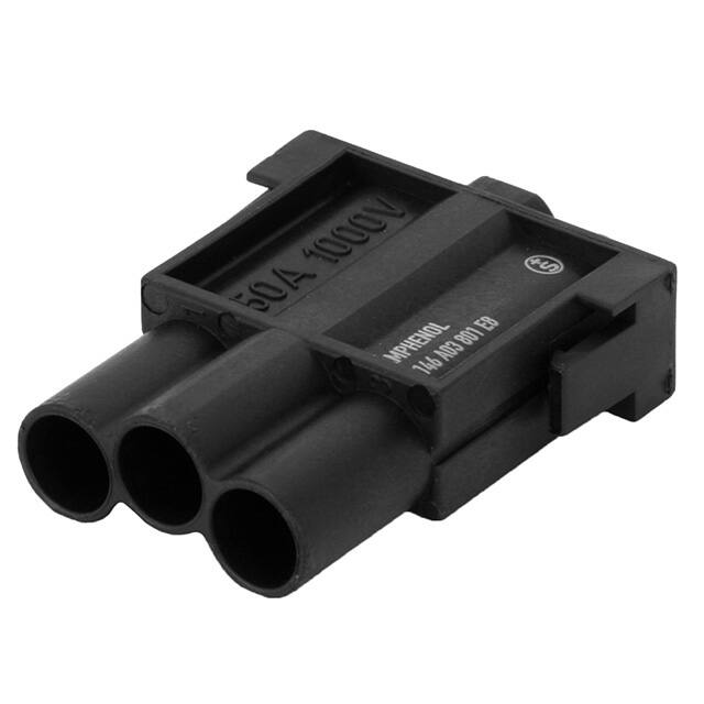 C146A03801E8 Amphenol Tuchel Industrial  Moduli di inserti per connettori per impieghi gravosi